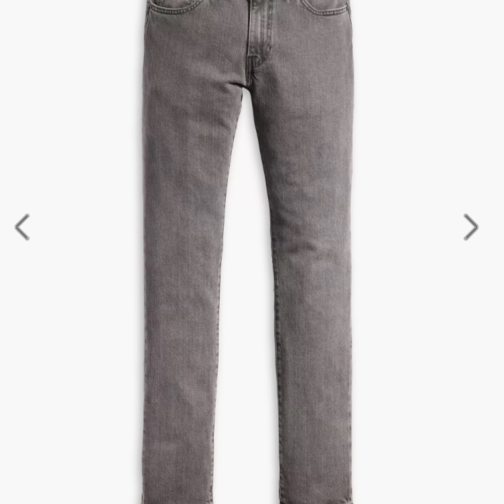 Levi's 511 Gray Slim Jeans with Classic Fit